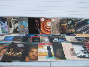 lot 254 image: Approx 50 Vintage Vinyl Records - Mostly Rock & Pop #3