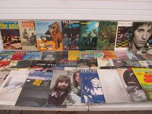 lot 255 image: Approx 50 Vintage Vinyl Records - Mostly Rock & Pop #4