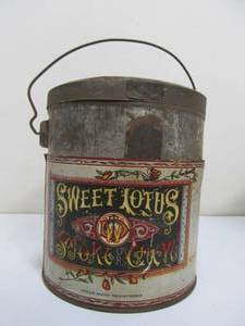 lot 188 image: 3 Antique Larger Tobacco Tins