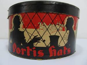 lot 236 image: Vintage PORTIS Beaver Blend Mens Fedora wOriginal Box