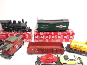 lot 6 image: Large Group of German LGB Lehmann G Scale Trains