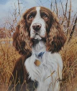 lot 379 image: Thats My Dog Too BY JIM KILLEN SPRINGER SPANIEL Signed