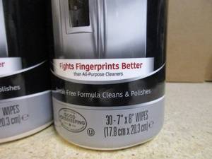 lot 120 image: Stainless Steel Wipes