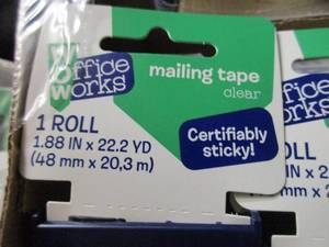 lot 7 image: Shipping Tape
