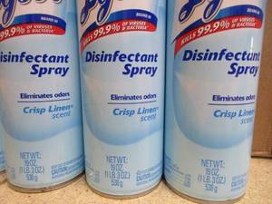 lot 127 image: Lysol Disinfectant Spray