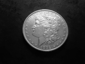 1892 Morgan Silver Dollar