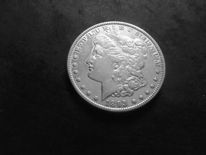 1893 Morgan Silver Dollar