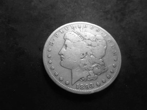 1893 S Morgan Silver Dollar