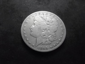1895 S Morgan Silver Dollar