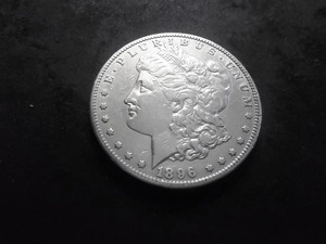 1896 S Morgan Silver Dollar