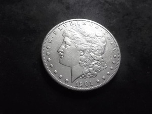 1901 S Morgan Silver Dollar