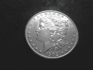 1902 S Morgan Silver Dollar