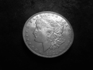 1921 D Morgan Silver Dollar