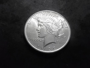1922 Peace Silver Dollar