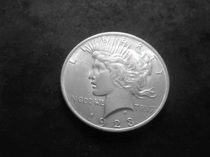 1923 Peace Silver Dollar