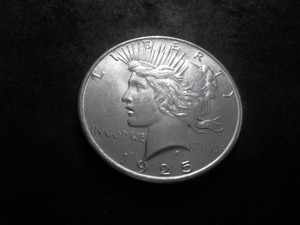 1925 Peace Silver Dollar