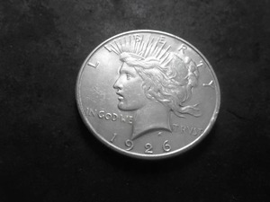 1926 D Peace Silver Dollar