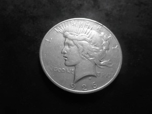 1926 S Peace Silver Dollar