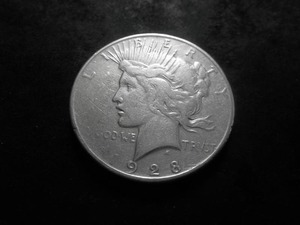 1928 S Peace Silver Dollar