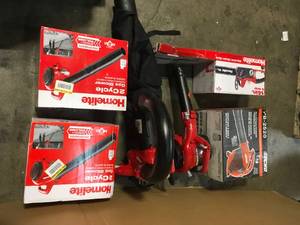 lot 27 image: Lot of Mixed and Assorted Lawn Care Power Items Customer Returns See Pictures
