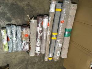 lot 31 image: Lot of Rugs Various Sizes and Conditions See Pictures