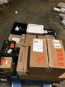 lot 32 image: Lot of Assorted and Mixed Flooring Various Brands Models and Conditions Some are damaged See Pictures
