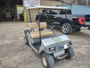 EZ-Go Golf Cart, Gas Powered, Light...