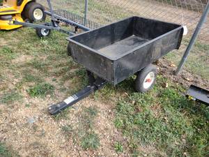 Yard Trailer, 33x48, Flat Tire...