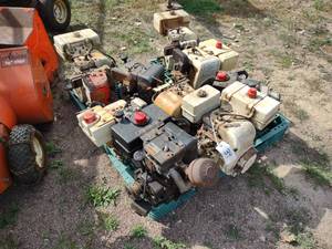 Assorted Snow Blower Engine, Parts ...