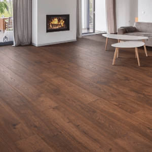 lot 4 image: 49 sq ft Mohawk Elderwood Aged Copper Oak Laminate Flooring
