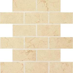 lot 98 image: 40 sq ft Dal-Tile FL07 Marfil Mosaic Tile 