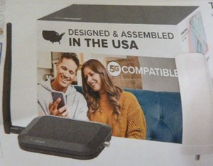 lot 225 image: NEW Wilson Electronics WeBoost Home Studio with Omni Antenna Cell Signal Booster Kit