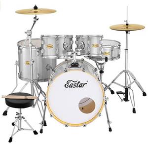 lot 24 image: NEW Eastar Drum Set