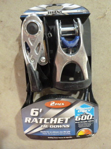 lot 35 image: Titan Ratchet Tie Downs