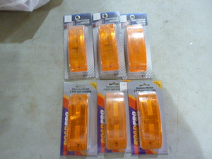 lot 72 image: 6 Amber Light Assemblies