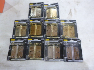 lot 113 image: 10 Stanley 3 12 Door Hinges