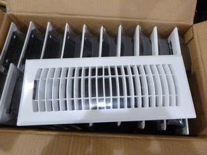 lot 117 image: Case of Floor Vents