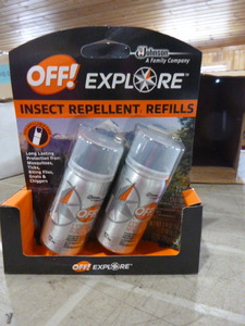 lot 163 image: 6 Packs of OFF Insect Repellant Refills