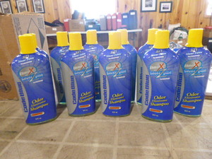 lot 167 image: 10 Bottles of Code Blue Odor Eliminator Shampoo