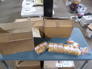 lot 223 image: 4 Cases of Red Heart Kiss Yarn