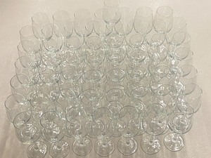 Lot Of (55) Matching, Stemmed Wine Glasses
