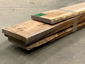 5-Piece Lot Of Redwood Lumber Planks