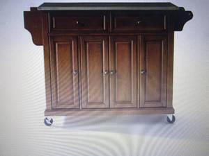Crosley Kitchen Cart Island with St...