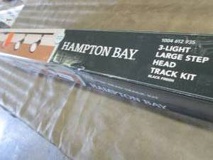 Hampton Bay 3-Light 44 in. Black R3...