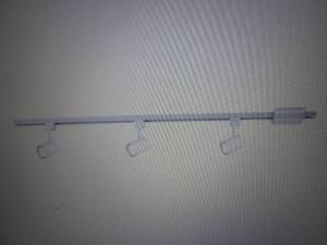 Hampton Bay 4-ft. 3-Light White Int...