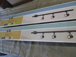 2 Hampton Bay 3-Light Retro 44 in. ...