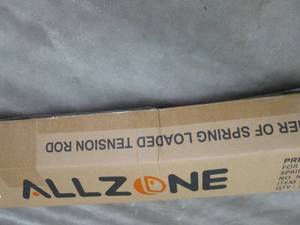 AllZone White Spring Loaded Adjusti...