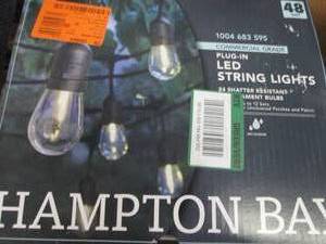 Hampton Bay 24-Light IndoorOutdoor...