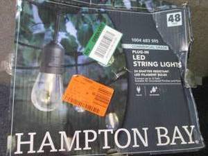 Hampton Bay 24-Light IndoorOutdoor...