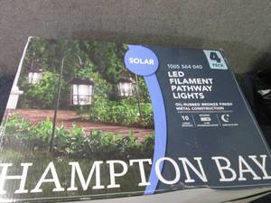 Hampton Bay Solar Bronze Outdoor In...